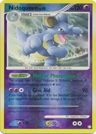 Mysterious Treasures Nidoqueen #31/123 reverse holo
