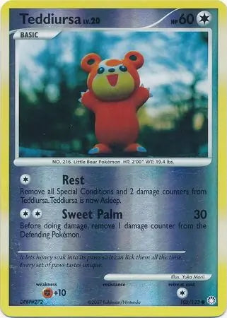 Mysterious Treasures Teddiursa #105/123 reverse holo