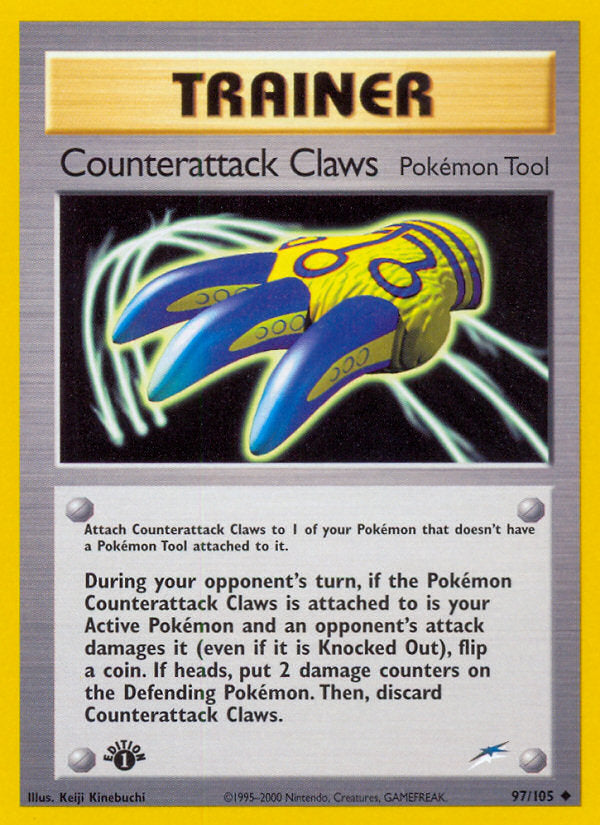 Neo Destiny Counterattack Claws #97/105 first edition