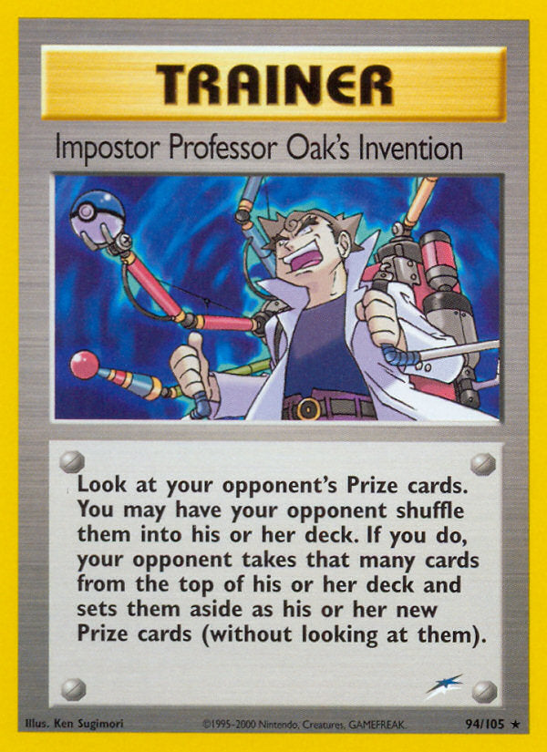 Neo Destiny Imposter Professor Oak's Invention #94/105 unlimited