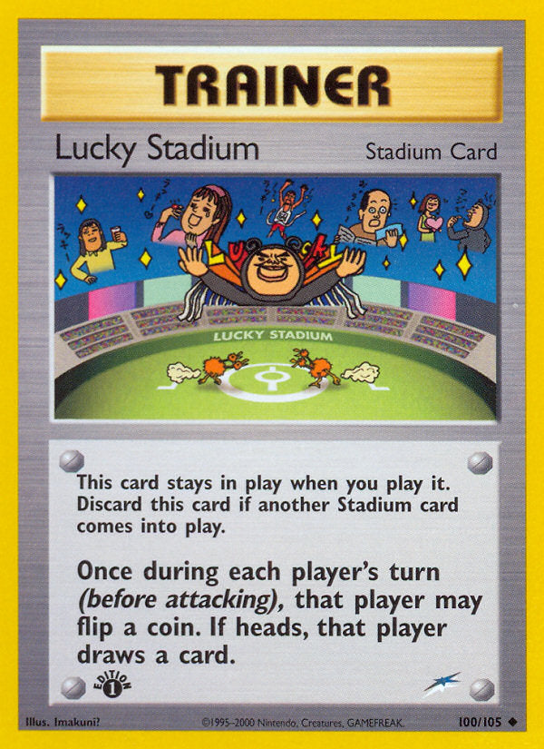 Neo Destiny Lucky Stadium #100/105 first edition