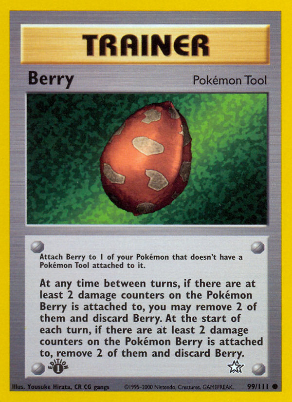 Neo Genesis Berry #99/111 first edition