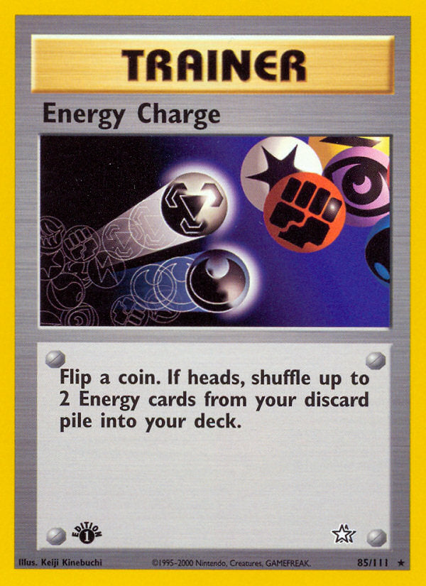 Neo Genesis Energy Charge #85/111 first edition