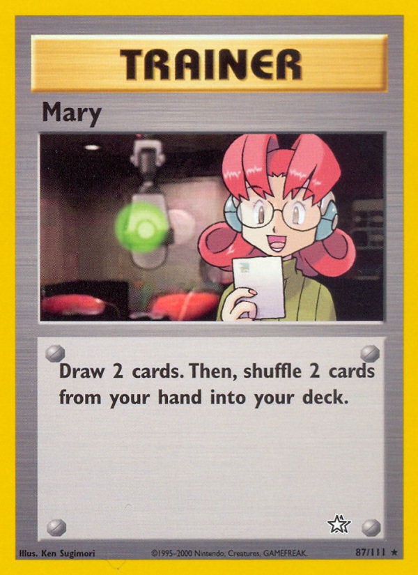 Neo Genesis Mary #87/111 unlimited
