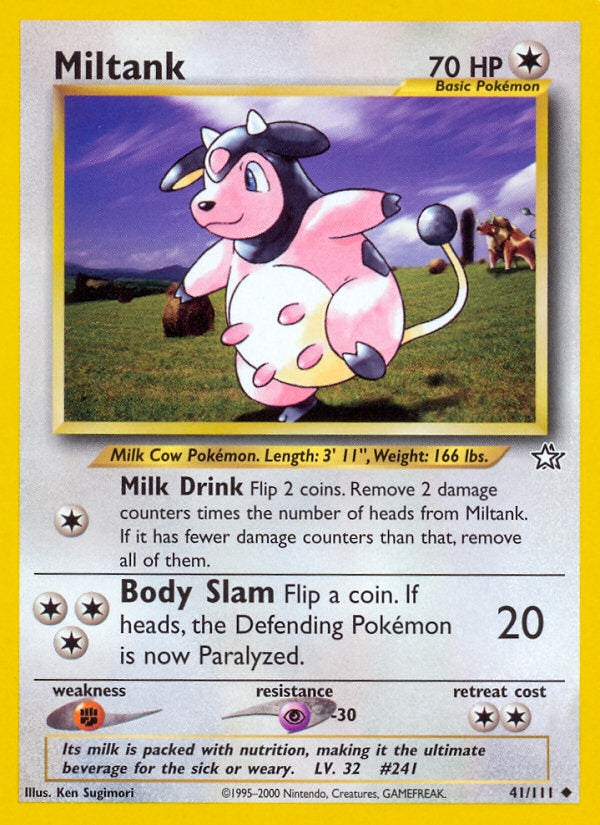 Neo Genesis Miltank #41/111 unlimited