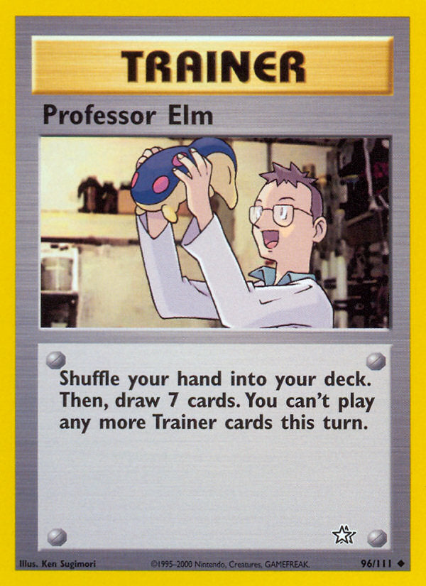 Neo Genesis Professor Elm #96/111 unlimited