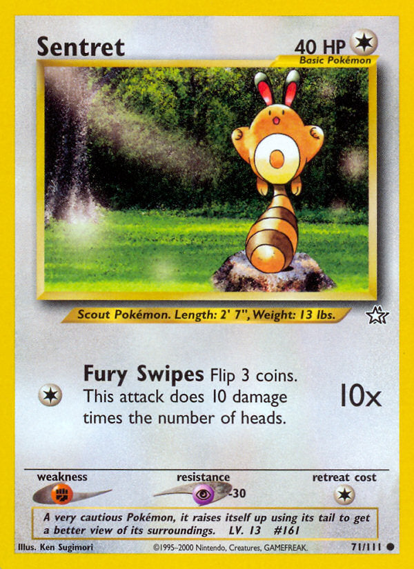 Neo Genesis Sentret #71/111 unlimited