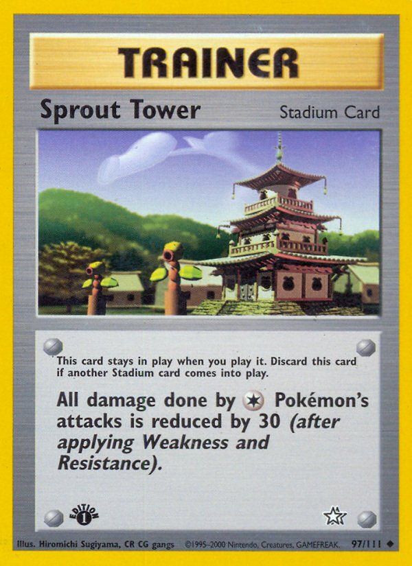Neo Genesis Sprout Tower #97/111 first edition