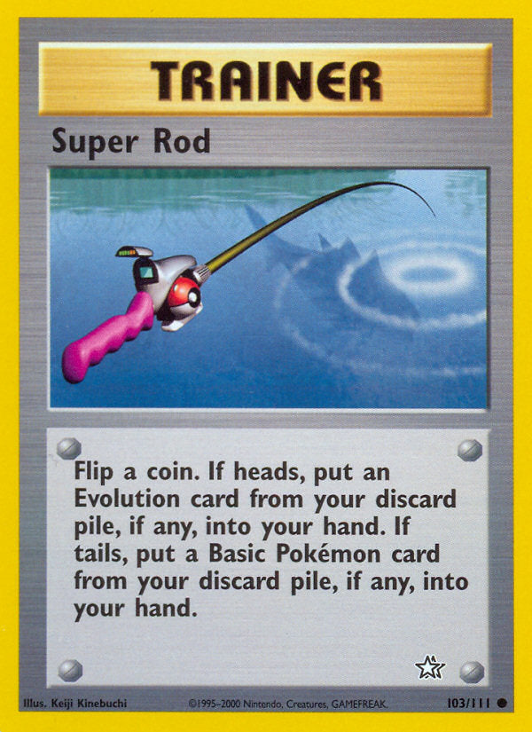 Neo Genesis Super Rod #103/111 unlimited