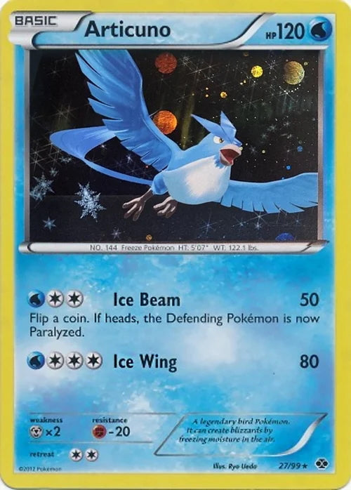 Next Destinies Articuno #27/99 Cosmos Holo