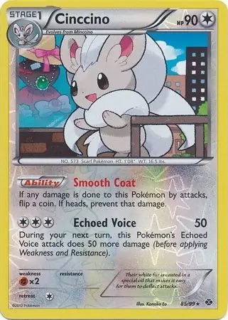 Next Destinies Cinccino #85/99 reverse holo