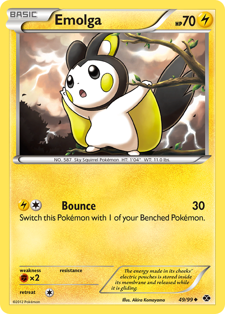 Next Destinies Emolga #49/99