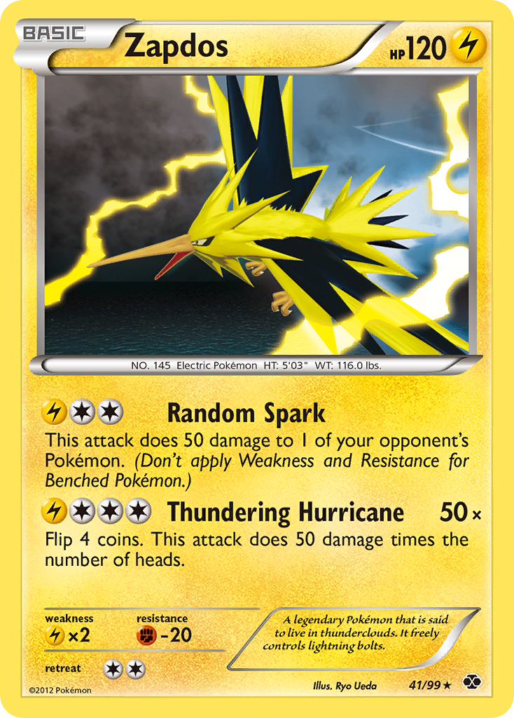 Next Destinies Holo Zapdos #41/99