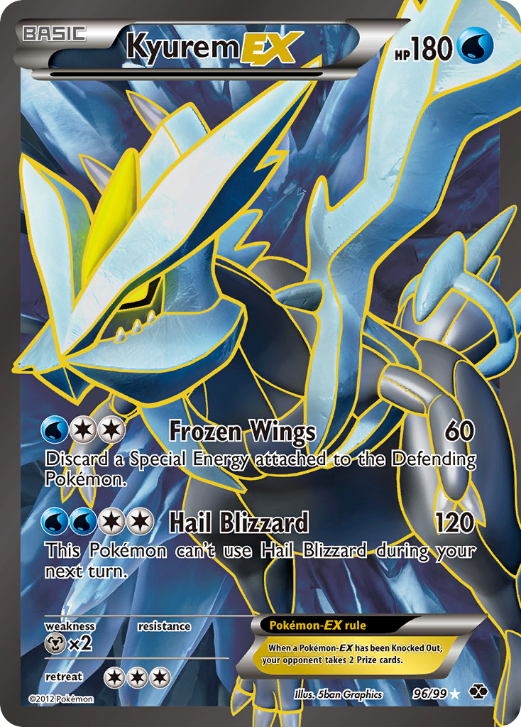Next Destinies Kyurem-EX #96/99