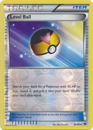 Next Destinies Level Ball #89/99 reverse holo