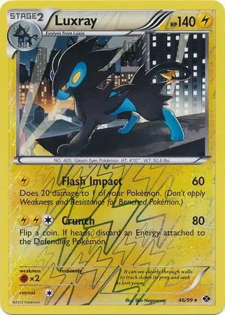 Next Destinies Luxray #46/99 reverse holo