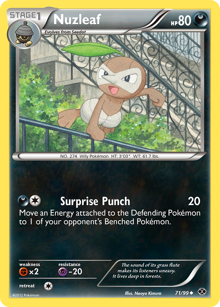 Next Destinies Nuzleaf #71/99