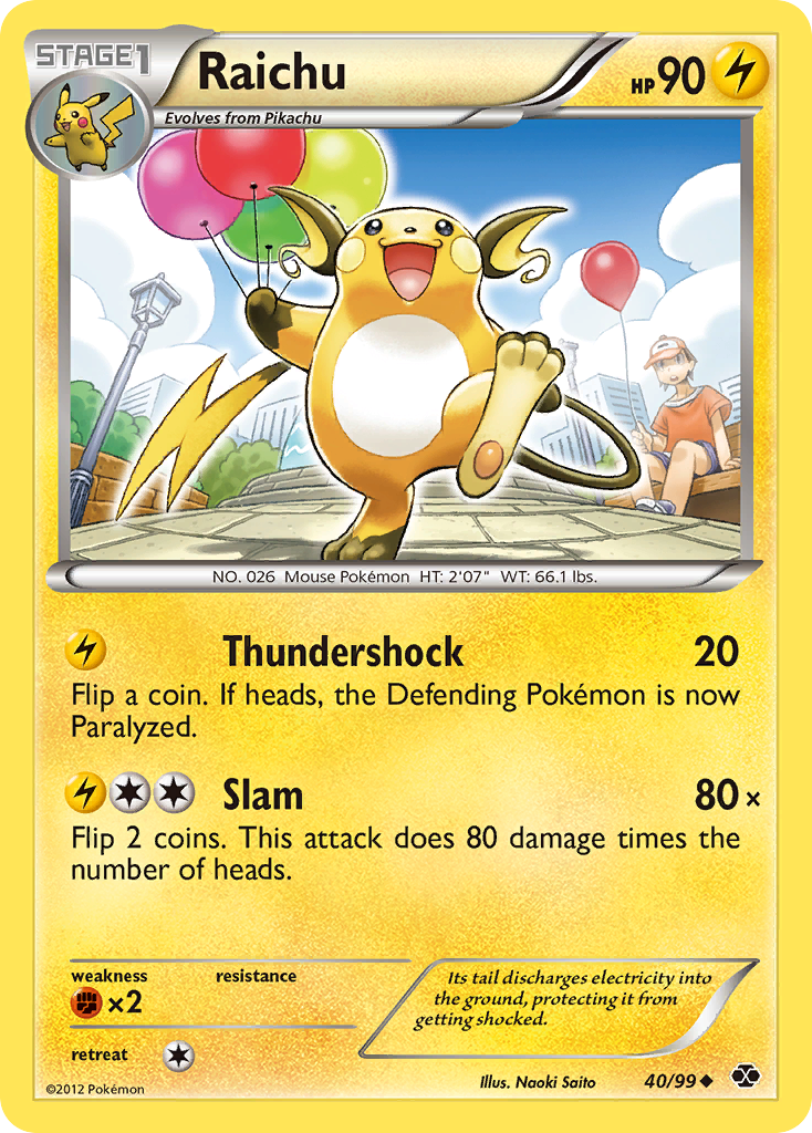 Next Destinies Raichu #40/99