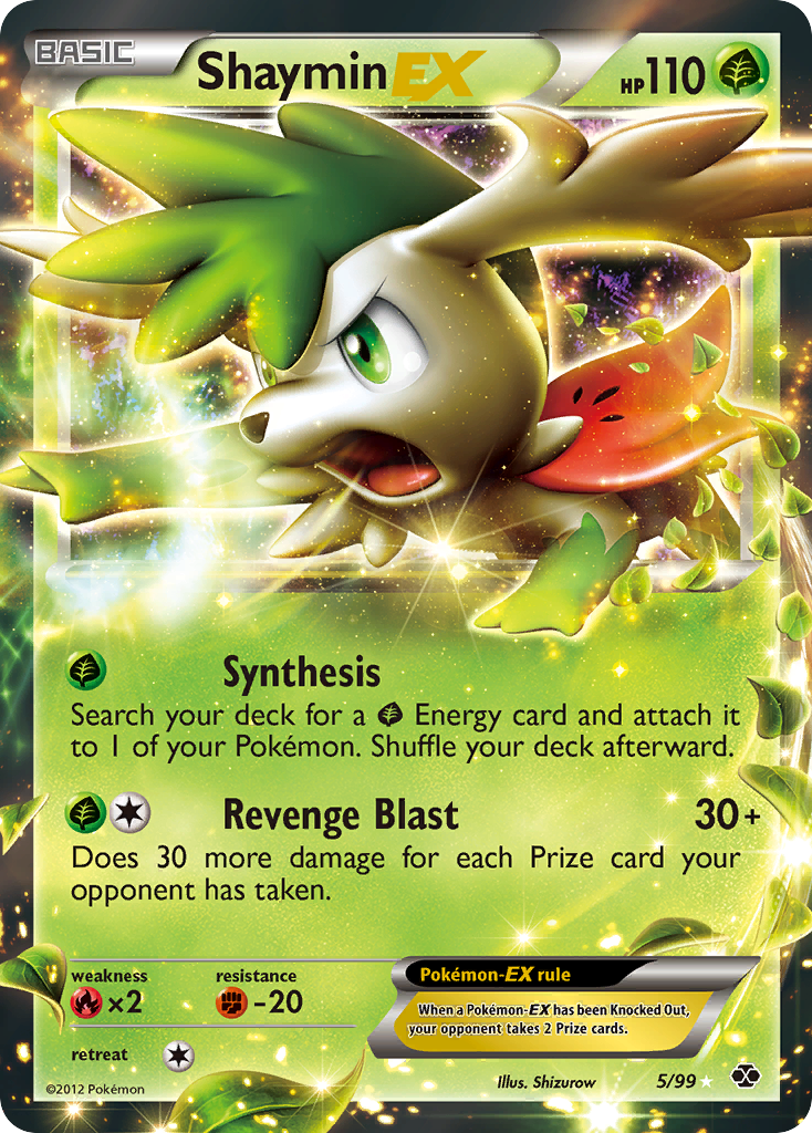 Next Destinies Shaymin-EX #5/99