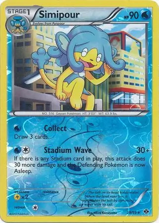 Next Destinies Simipour #29/99 reverse holo
