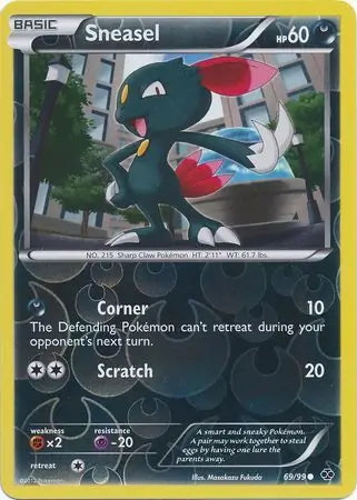 Next Destinies Sneasel #69/99 reverse holo