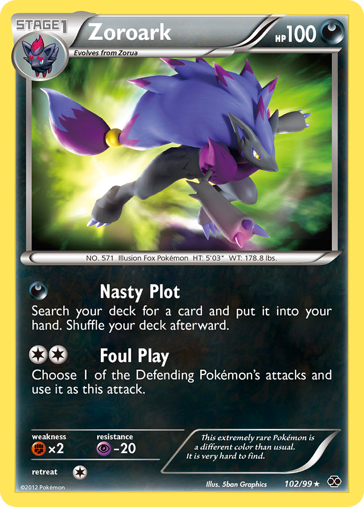 Next Destinies Zoroark #102/99