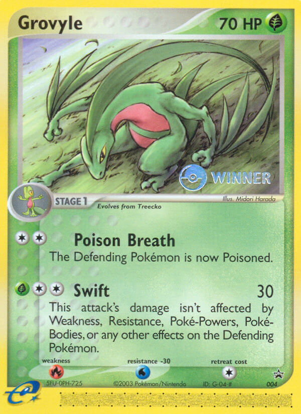 Nintendo Promos Grovyle #4