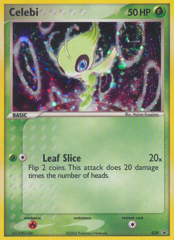 Nintendo Promos Holo Celebi #29