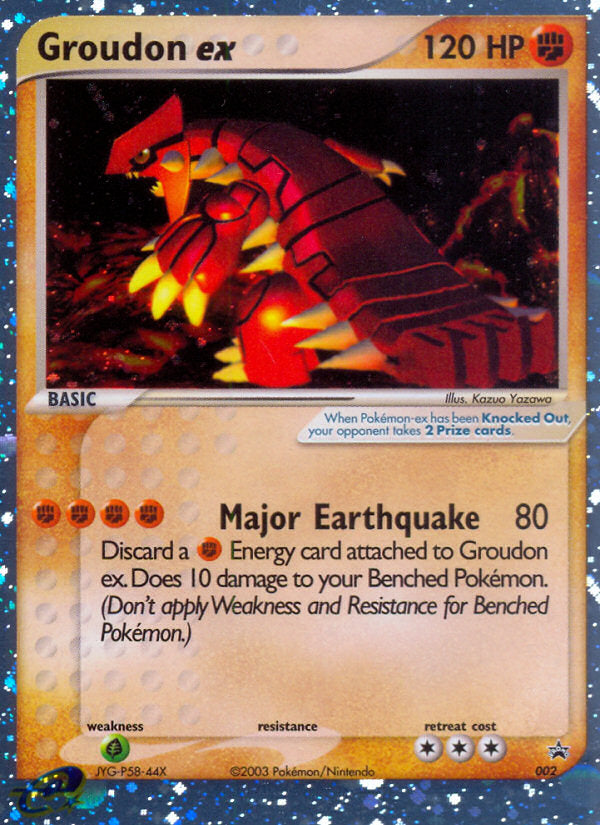 Nintendo Promos Holo Groudon ex #2