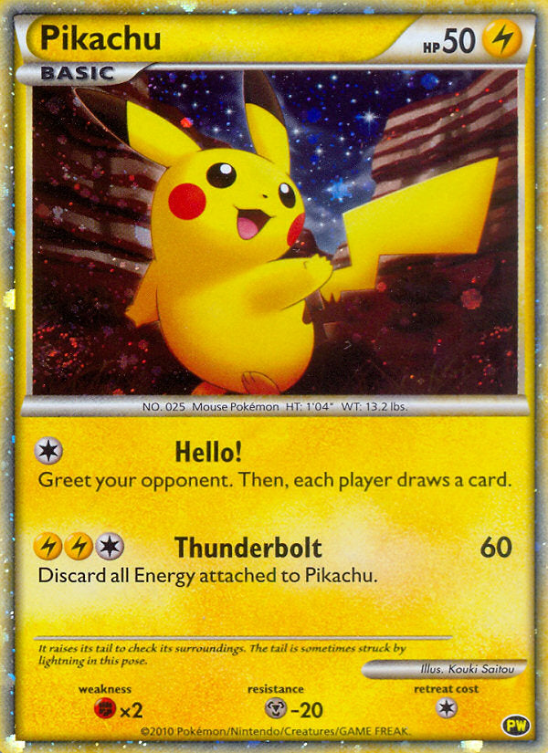 Nintendo Promos Pikachu (Pikachu World 2010)