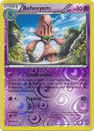 Noble Victories Beheeyem #56/101 reverse holo