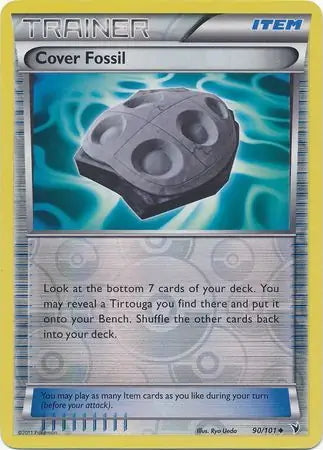 Noble Victories Cover Fossil #90/101 reverse holo