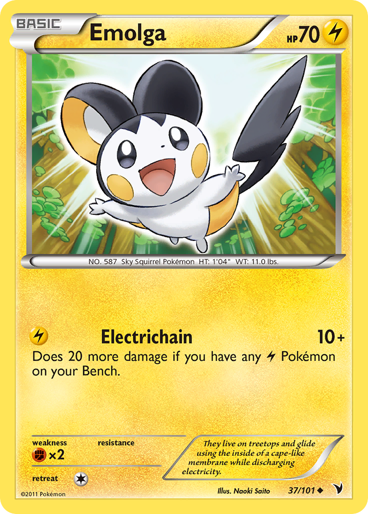 Noble Victories Emolga #37/101