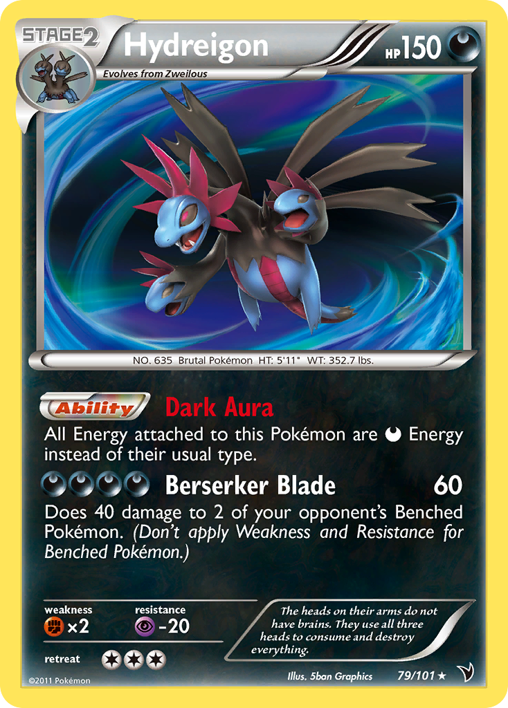 Noble Victories Holo Hydreigon #79/101