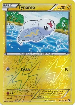 Noble Victories Tynamo #39/101 reverse holo