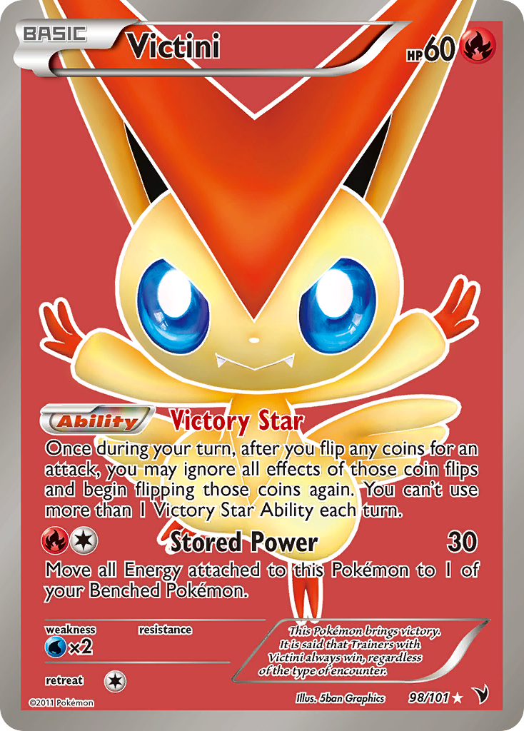 Noble Victories Victini #98/101