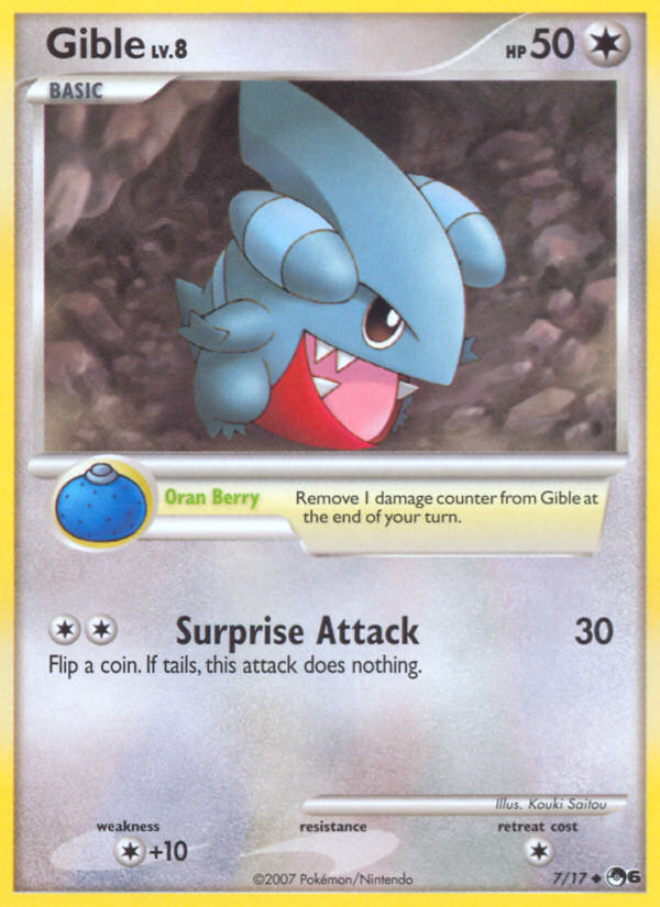 POP Series 6 Non - Holo Gible #7