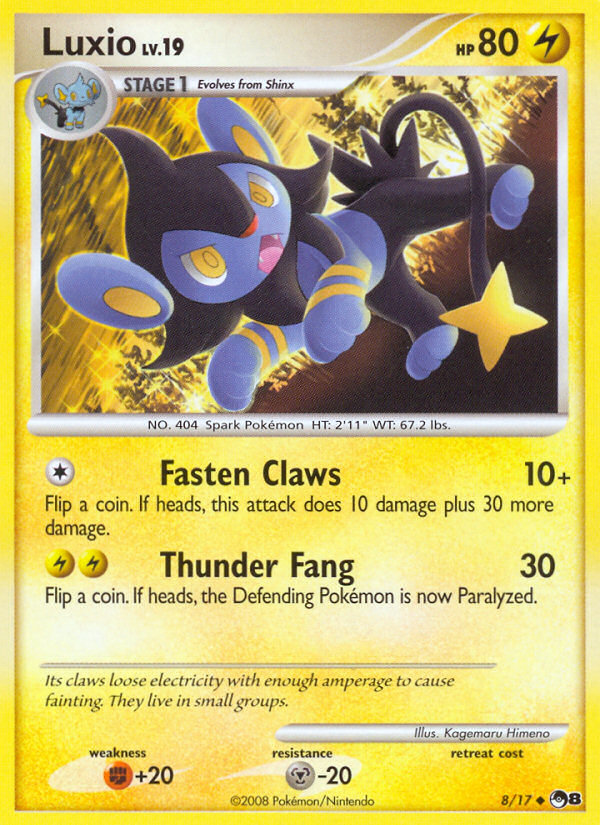 POP Series 8 Non - Holo Luxio #8