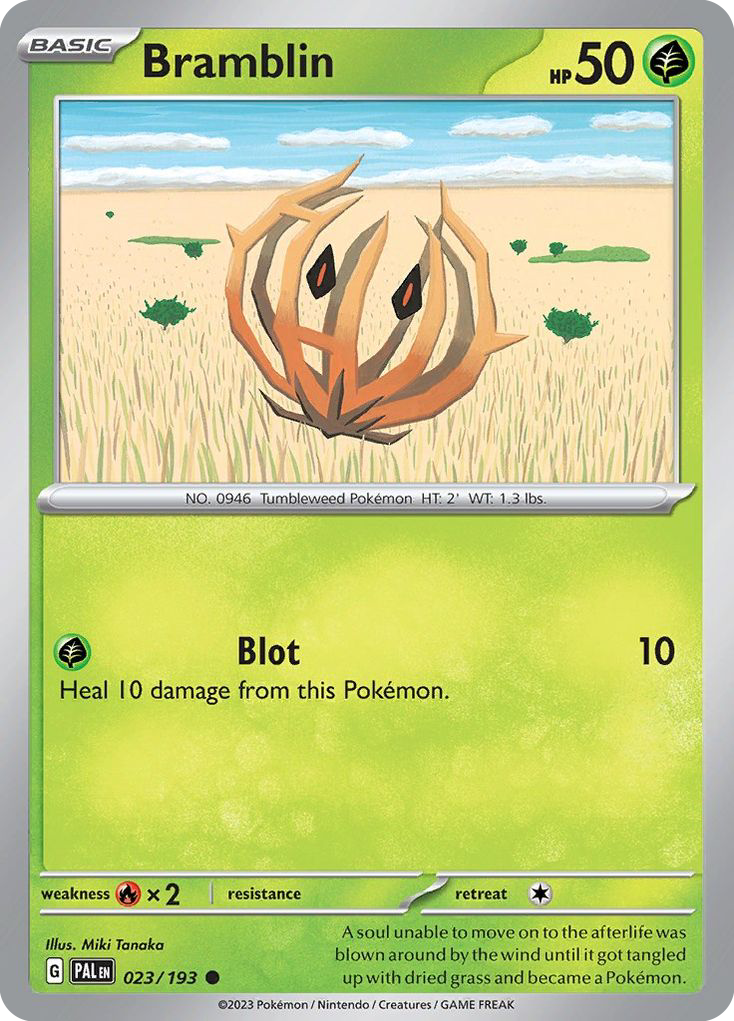 Paldea Evolved Bramblin #23/193