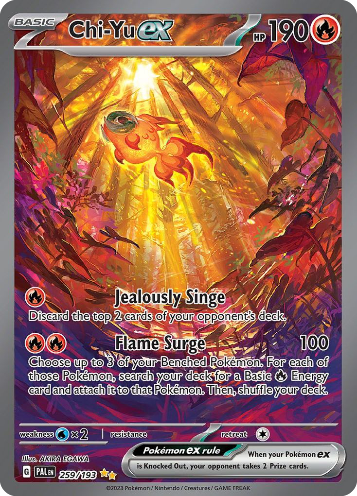 Paldea Evolved Chi-Yu EX #259/193
