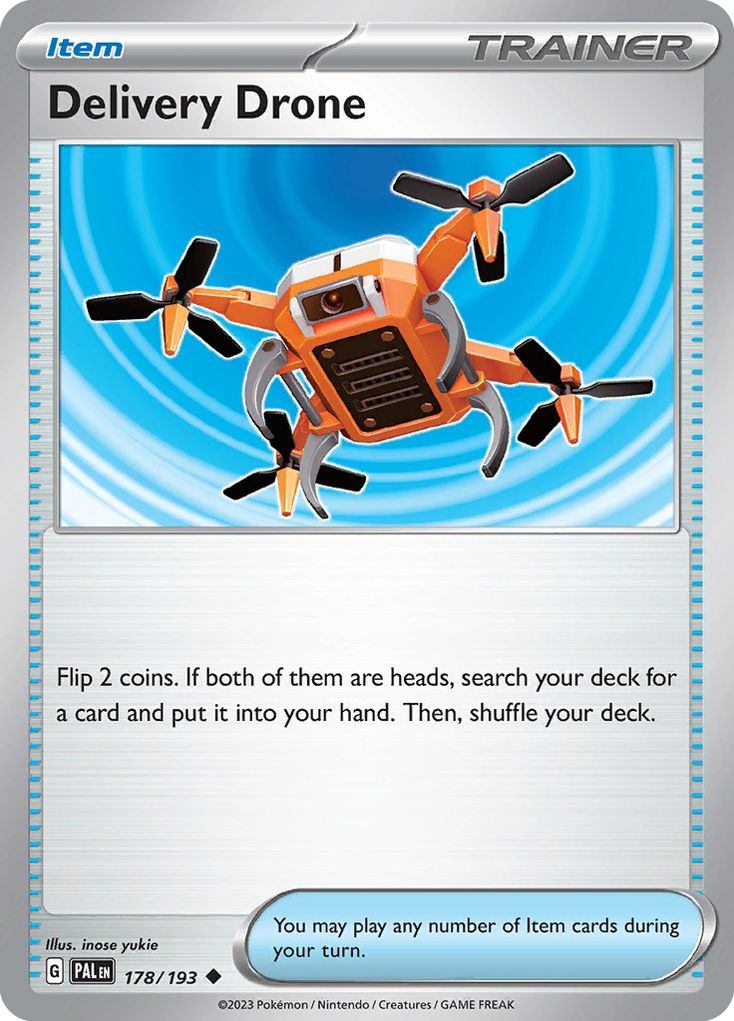 Paldea Evolved Delivery Drone #178/193