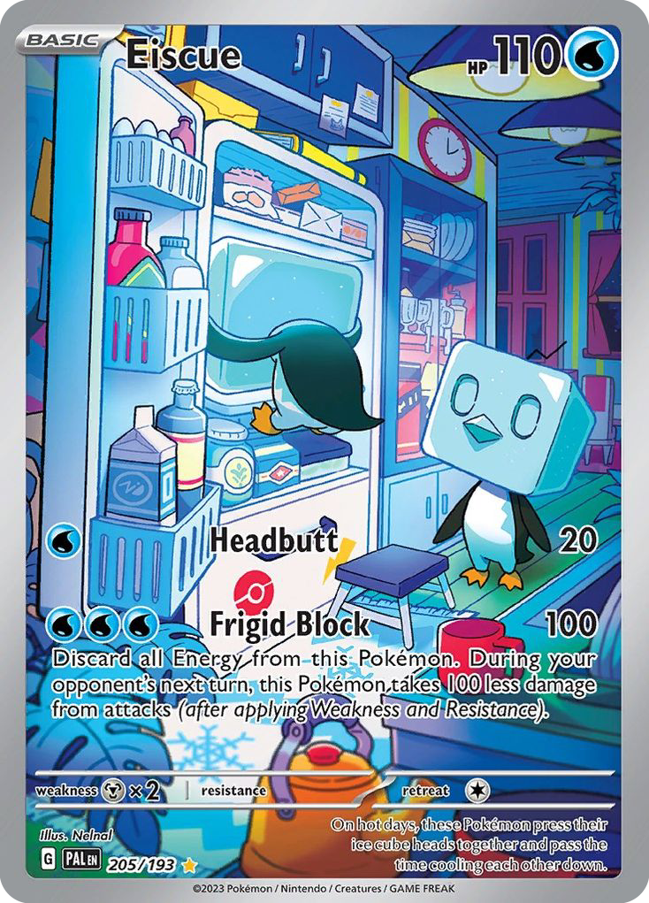 Paldea Evolved Eiscue #205/193