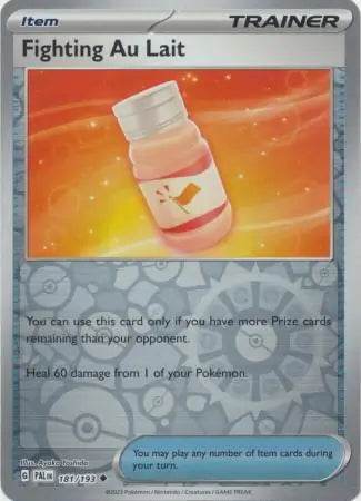 Paldea Evolved Fighting Au Lait #181/193 reverse holo