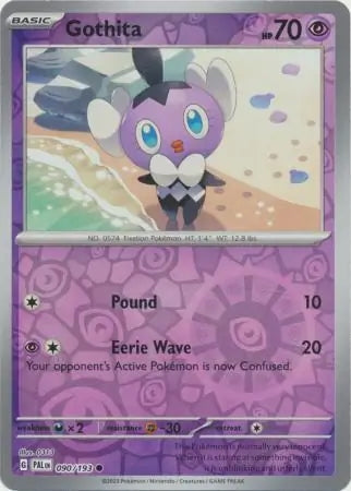 Paldea Evolved Gothita #90/193 reverse holo