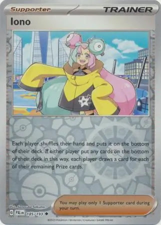 Paldea Evolved Iono #185/193 reverse holo