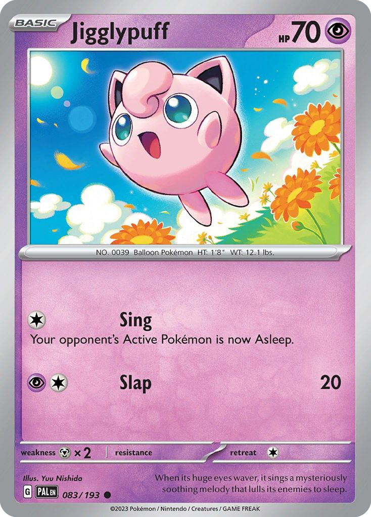 Paldea Evolved Jigglypuff #83/193