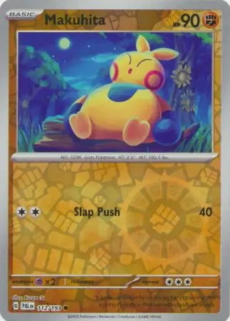 Paldea Evolved Makuhita #112/193 reverse holo