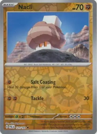 Paldea Evolved Nacli #121/193 reverse holo