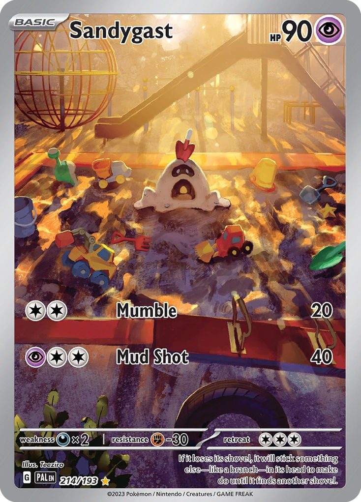 Paldea Evolved Sandygast #214/193