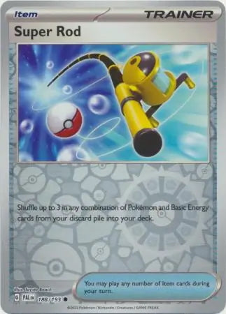 Paldea Evolved Super Rod #188/193 reverse holo